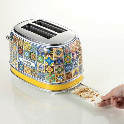 Ariete Positano 1.7L Kettle and 2 Slice Toaster, 360 rotating base ...