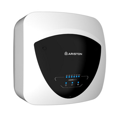 Ariston Andris Elite Wifi 30L 2.5kW Oversink Electric Storage Water Heater with Kit White Wall Mounted 4012008