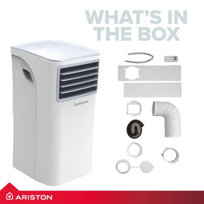 Ariston Mobis 9 9000BTU Portable Air Conditioner White Freestanding 3381529