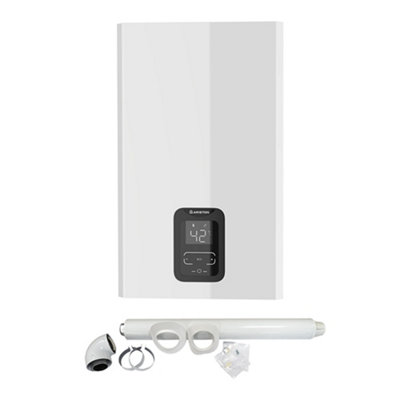 Ariston Next Evo X 16 NG Tankless water heater with horizontal flue kit