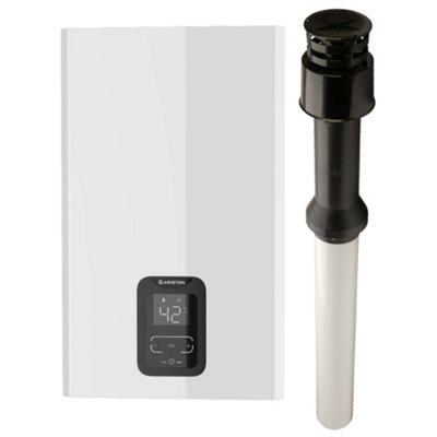 Ariston Next Evo X 16 NG Tankless water heater with vertical flue kit