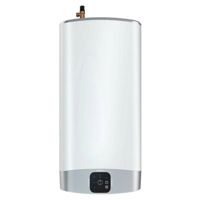 Ariston Velis Evo 80L 1.5kW Electric Storage Water Heater Unvented Cylinder with Unvented Kit White Wall Mounted 3626306