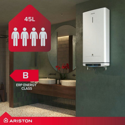 Ariston Velis Pro 45L Electric Storage Water Heater White Wall Mounted 4018074