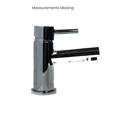 ARKO Bathroom Sink Tap,  Contemporary  Monobolic Basin Mixer Tap,  with Single Lever Handle with Clicker Waste,CHROME