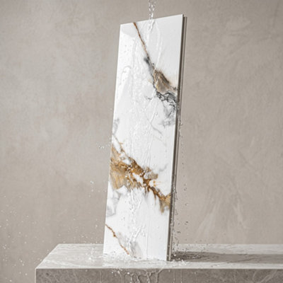 ARKO Solid Core Tile Panels, Waterproof Wall Panels, Bathroom Wall ...