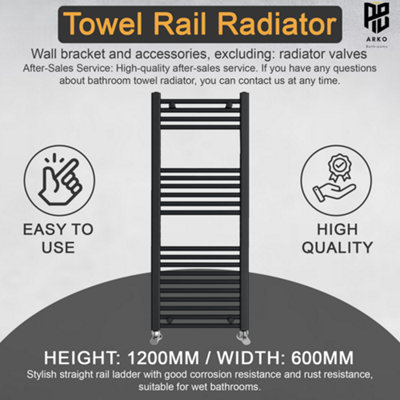 ARKO Towel radiator, Heated towel rails,Wall Mounted ladder radiators ...