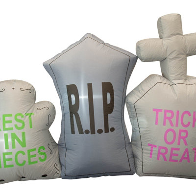 Arlec 4FT Halloween Tombstone Inflatable