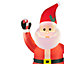 Arlec 8FT Santa Claus with Candy Cane Christmas Inflatable