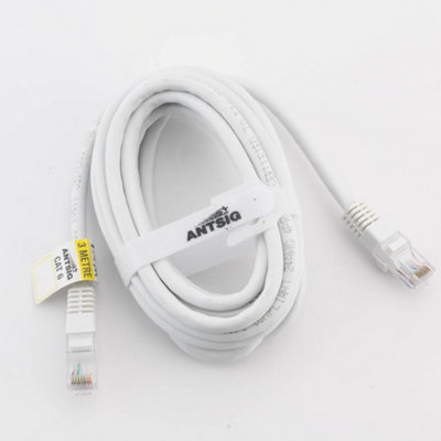 Arlec Antsig Blue Cat 6 Ethernet Cable - 2m