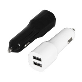Arlec Antsig Car USB Charger with 2 Ports 4.8A