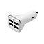 Arlec Antsig Car USB Charger with 4 Ports 6.8A