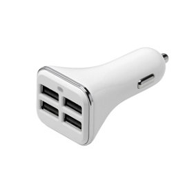 Arlec Antsig Car USB Charger with 4 Ports 6.8A