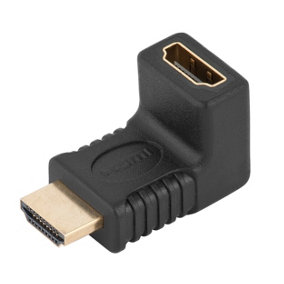 Arlec Antsig HDMI Adaptor with Right Angle. Suits all resolutions