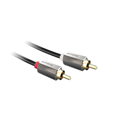 Arlec Antsig Premium Audio Cable. RCA to RCA - 1.8 metres