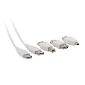 Arlec Antsig USB Cable & Adaptors 1.2 metre length