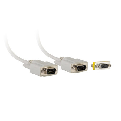 Arlec Antsig VGA Cable and Adaptor - 5 metres length