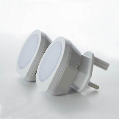 Arlec Cool White Mini Q Shaped Light White - 2 Pack