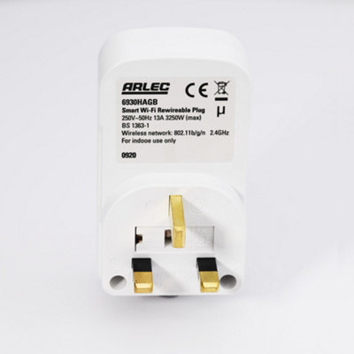 Arlec Grid Connect Rewireable Smart Plug 13A