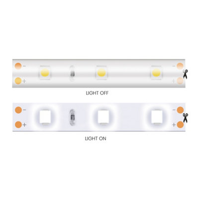 Arlec warm white store led strip light