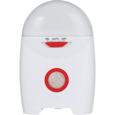 Arlec LED Motion Sensor Night Light Battery Powered PIR Safety Light ...