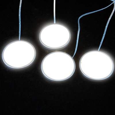 Arlec LED Puck Lights X4 - Warm White
