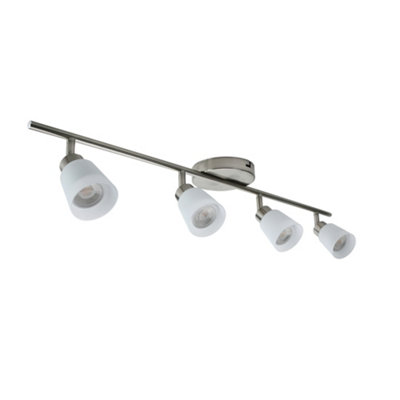 Arlec Tecoma 4 x Frosted Glass Spotlight