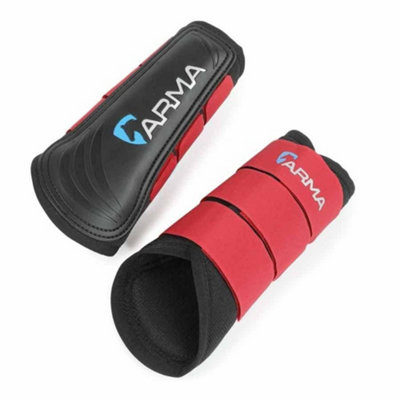 ARMA Air Motion Horse Brushing Boots (Pack Of 2) Deep Red (Full) Price Comparisons | Compare The Build