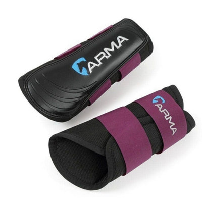 ARMA Air Motion Horse Brushing Boots (Pack Of 2) Plum (Full) Price Comparisons | Compare The Build