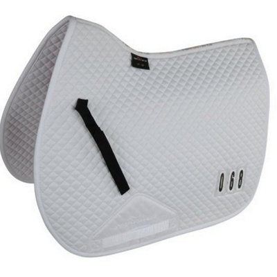 ARMA Aubrion Logo Horse GP Saddlepad White (17in - 18in) Price Comparisons | Compare The Build