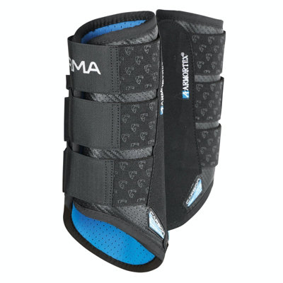 ARMA Carbon Horse Brushing Boots Black (Full) DIY at B&Q