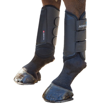 ARMA Hind Horse Cross Country Boots Black (Full) DIY at B&Q