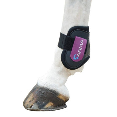 ARMA Horse Fetlock Boots Black/Plum (Cob/Full) Price Comparisons | Compare The Build