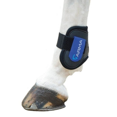 ARMA Horse Fetlock Boots Black/Royal Blue (Cob/Full) Price Comparisons | Compare The Build