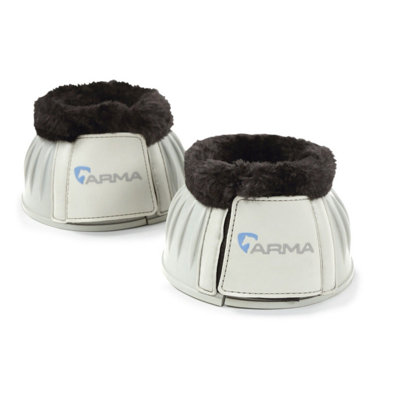 ARMA Horse Overreach Boots (Pack of 2) Grey (Pony) Price Comparisons | Compare The Build