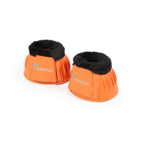 ARMA Horse Overreach Boots (Pack of 2) Orange (Pony)