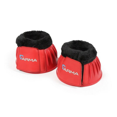 ARMA Horse Overreach Boots (Pack of 2) Red (Cob) Price Comparisons | Compare The Build