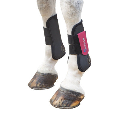 ARMA Horse Tendon Boots Black/Raspberry (Full) Price Comparisons | Compare The Build
