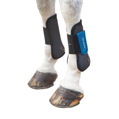 ARMA Horse Tendon Boots Black/Royal Blue (Cob) Price Comparisons | Compare The Build