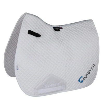 ARMA Logo Horse GP Saddlepad White (15in - 16.5in) Price Comparisons | Compare The Build