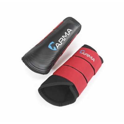 ARMA Neoprene Horse Brushing Boots Deep Red (X Full) Price Comparisons | Compare The Build