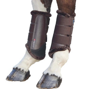 ARMA SupaFleece Horse Brushing Boots Black (Full)