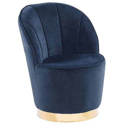 Armchair ALBY Velvet Dark Blue