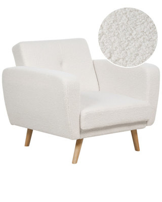 Armchair FLORLI Boucle Off-White