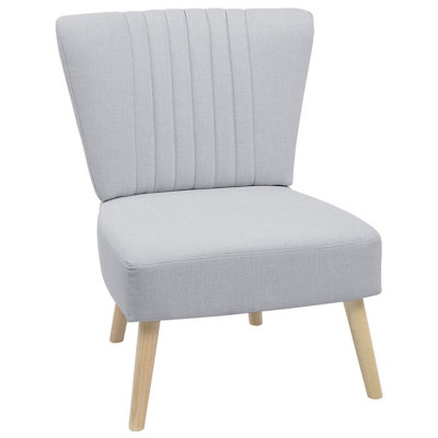 Armchair VAASA Fabric Light Grey
