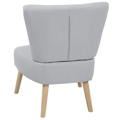 Armchair VAASA Fabric Light Grey