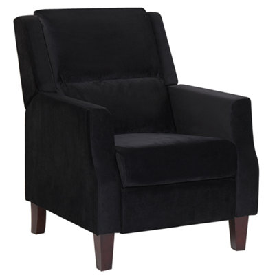 Armchair Velvet Black EGERSUND