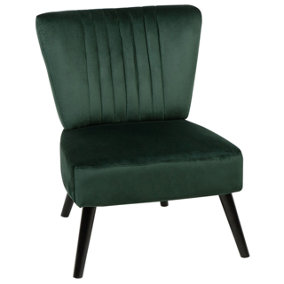 Armchair Velvet Emerald Green VAASA