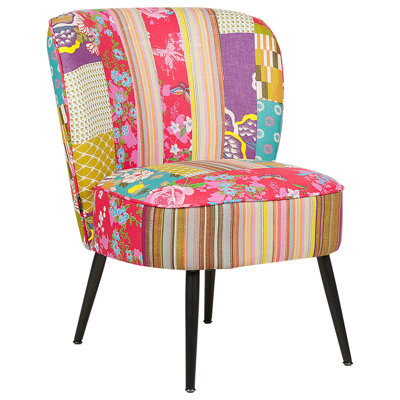 Armchair VOSS Fabric Multicolour