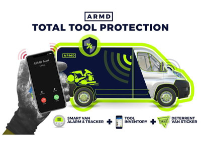 ARMD GUARD GPS Smart Van Alarm Tracker Van Protection Tracking System AMDAKAG01