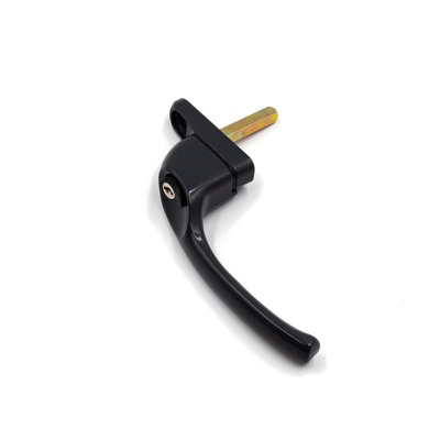Armis Cranked Window Handle - Left, Anthracite Grey, 40mm